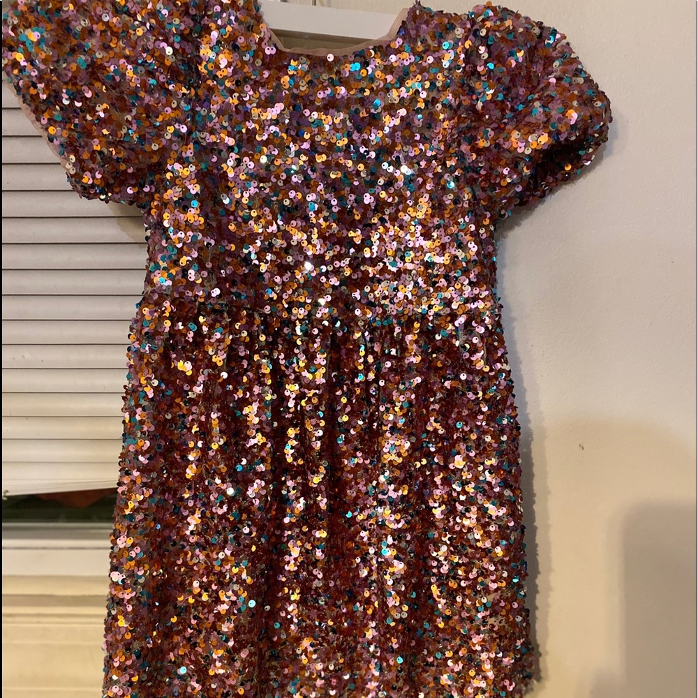 Just selling two different sparkles dress for girl
